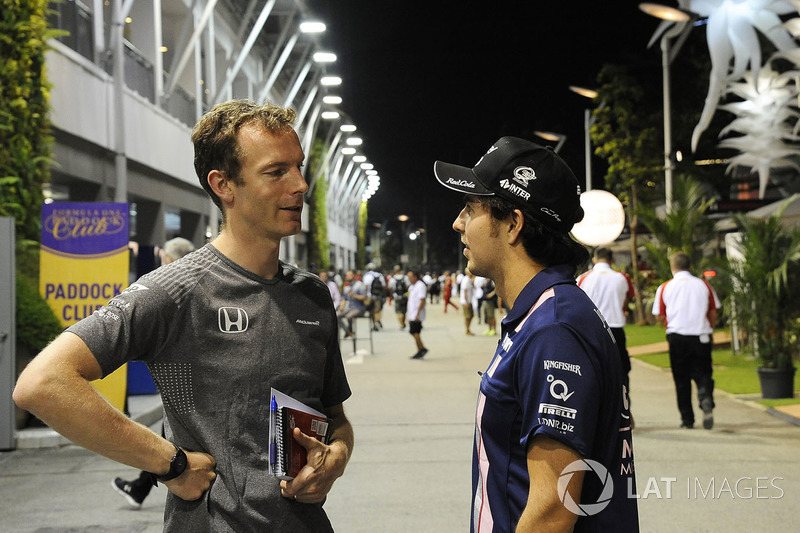 Mark Temple, McLaren Yarış Mühendisi, Sergio Perez, Sahara Force India