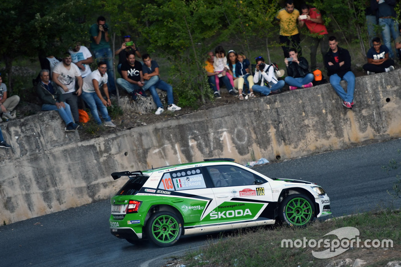 Umberto Scandola e Guido d'Amore, Skoda Fabia R5, Skoda Motor Sport Italia