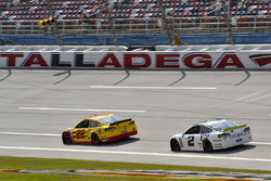 Joey Logano, Team Penske Ford and Brad Keselowski, Team Penske Ford