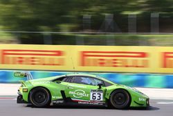 #63 GRT Grasser Racing Team Lamborghini Huracan GT3: Christian Engelhart, Mirko Bortolotti