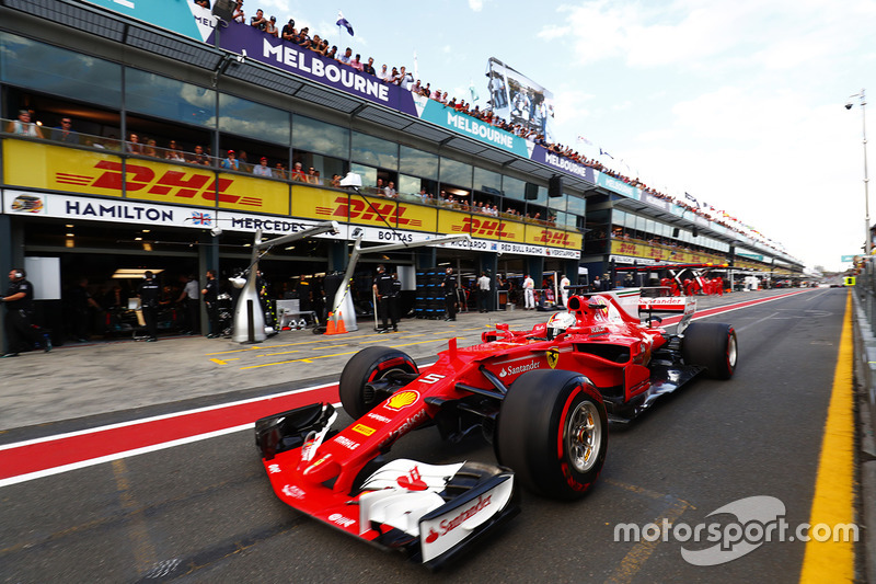 Sebastian Vettel, Ferrari, SF70H