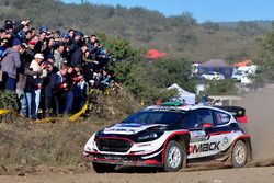 Elfyn Evans, Daniel Barritt, Ford Fiesta WRC, M-Sport