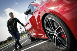 Andrea Dovizioso et sa SEAT Leon CUPRA