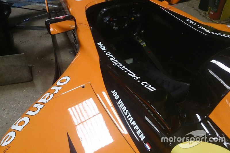 Arrows A21 chassis 06 of Jos Verstappen