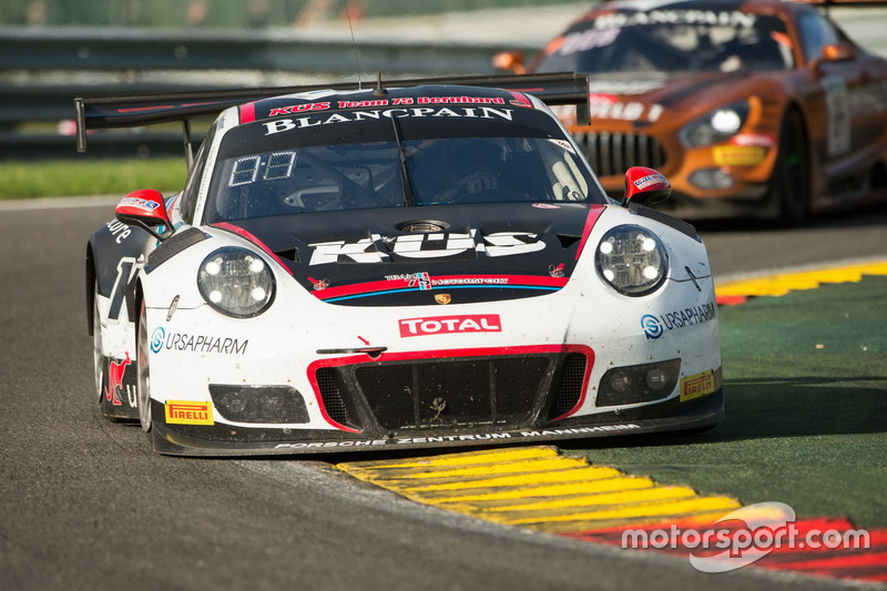 #117 KÜS Team 75 Bernhard Porsche 991 GT3 R: Laurens Vanthoor, Kevin Estre, Michael Christensen