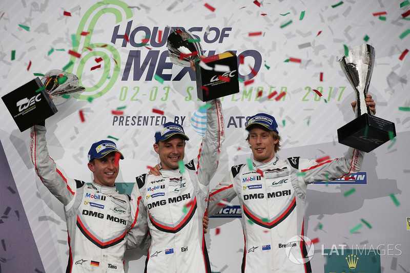 WEC (LMP1): Timo Bernhard, Earl Bamber, Brendon Hartley