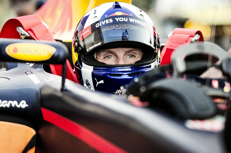 David Coulthard, Red Bull Racing durante uno show run in Oman