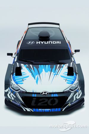 La livrée de la Hyundai i20 R5 à Ypres