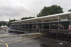 London ePrix circuit construction