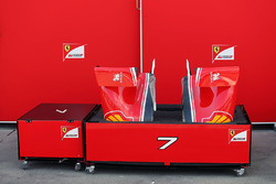 La carrosserie de la Ferrari