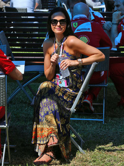 Minttu Virtanen, Freundin von Kimi Räikkönen, Ferrari
