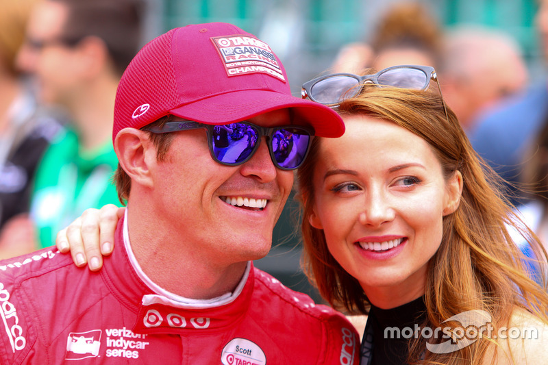 Scott Dixon mit Ehefrau Emma