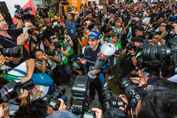 Race winner Sebastien Buemi, Renault e.dams