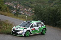 Umberto Scandola e Guido d'Amore, Skoda Fabia R5, Skoda Motor Sport Italia