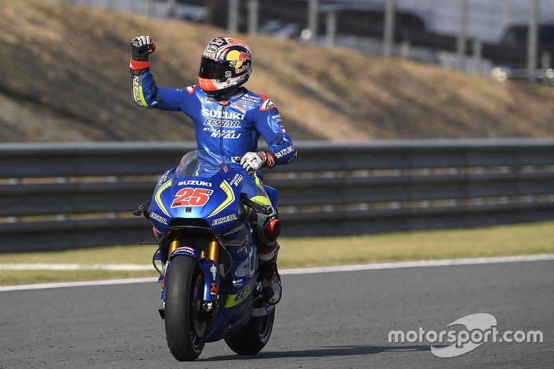 Third place Maverick Viñales, Team Suzuki Ecstar MotoGP