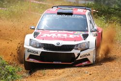 Fabian Kreim, Frank Christian, Skoda Fabia R5, Team MRF