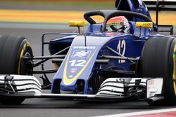 Felipe Nasr, Sauber C35 with the Halo cockpit cover