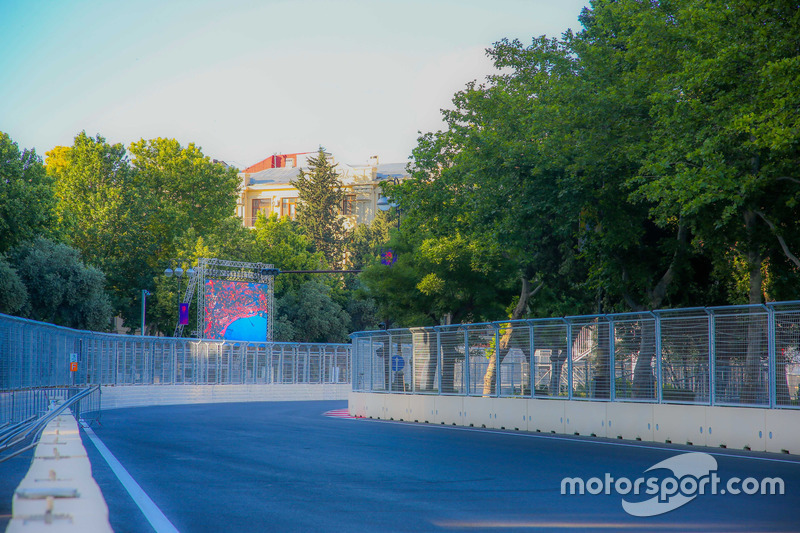 Circuito de ciudad de Bakú curva 19