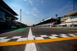 A view of the start/finish straight