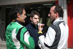 Stefano Zanini e e il suo coach driver Robert Kubica