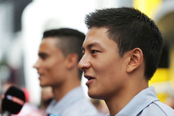 Rio Haryanto, Manor Racing with team mate Pascal Wehrlein, Manor Racing