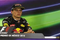 Max Verstappen, Red Bull Racing en la Conferencia de prensa FIA
