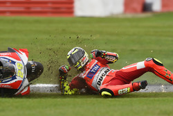 Andrea Iannone, Ducati Team crash