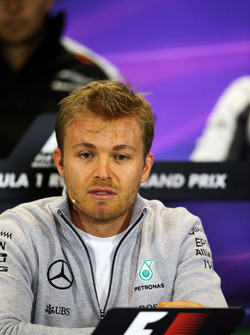 Nico Rosberg, Mercedes AMG F1 Team in the press conference