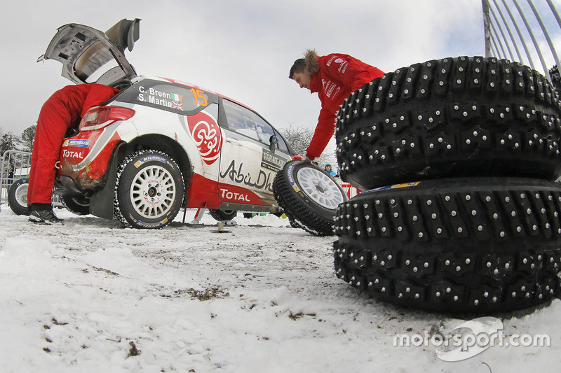 Craig Breen, Scott Martin, Citroën DS3 WRC, Citroën World Rally Team