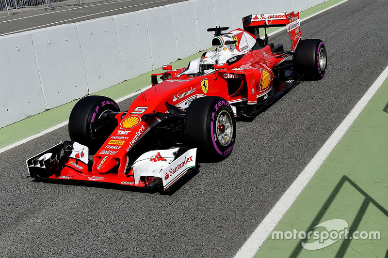Bestzeit am 1. Tag: Sebastian Vettel, Ferrari SF16-H