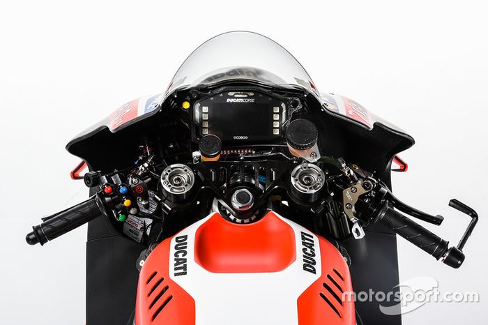 La moto de Andrea Iannone, Ducati Team