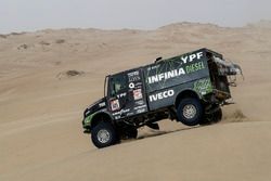 #501 Team De Rooy Iveco: Federico Villagra, Ricardo Torlaschi, Adrian Yacopini