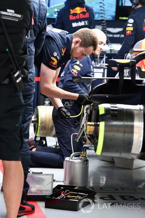 Red Bull Racing garage