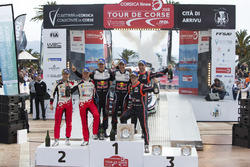 Podio: i vincitori Sébastien Ogier, Julien Ingrassia, M-Sport Ford WRT Ford Fiesta WRC, al secondo posto Ott Tänak, Martin Järveoja, Toyota Gazoo Racing WRT Toyota Yaris WRC, al terzo posto Thierry Neuville, Nicolas Gilsoul, Hyundai Motorsport Hyundai i20 Coupe WRC