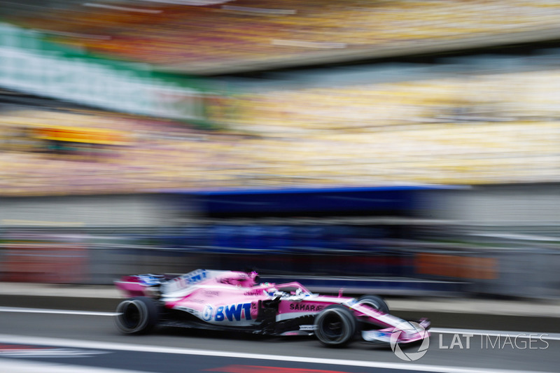 Sergio Perez, Force India VJM11 Mercedes