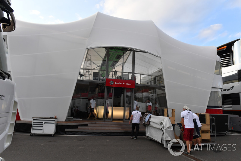 Le motorhome Sauber
