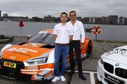 Robin Frijns, Team Abt Sportsline en Bernhard van Oranje