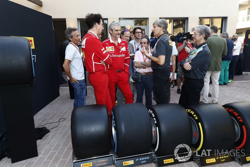 Roberto Boccafogli, Pirelli İletişim Sorumlusu, Maurizio Arrivabene, Takım Patronu