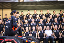 Daniel Ricciardo, Red Bull Racing at the Red Bull Racing team photo