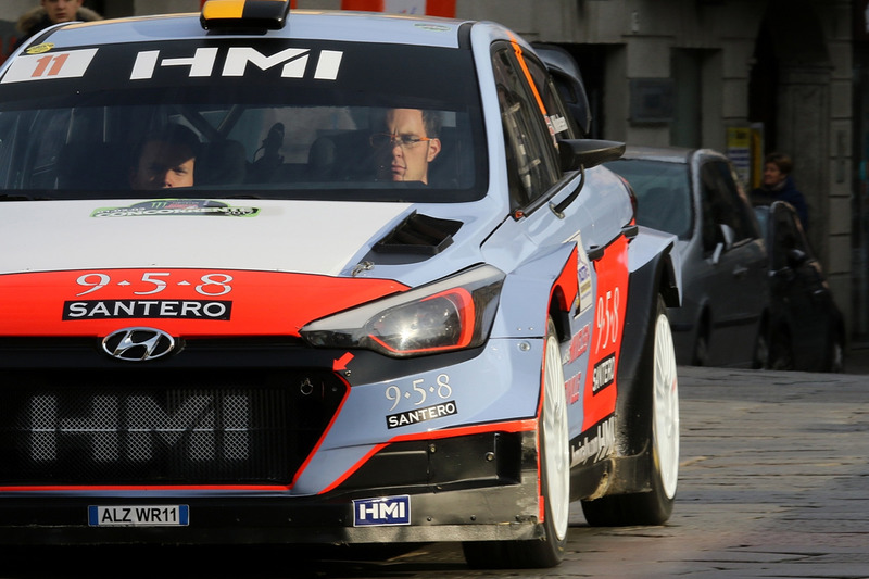 Andreas Mikkelsen, Thierry Neuville, Hyundai NG i20 WRC