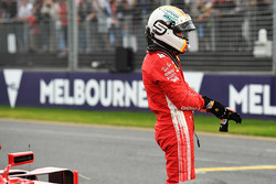 Sebastian Vettel, Ferrari in parc ferme