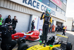 Race winner Max Fewtrell, R-Ace Gp
