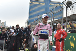 Esteban Ocon, Force India F1 on the grid