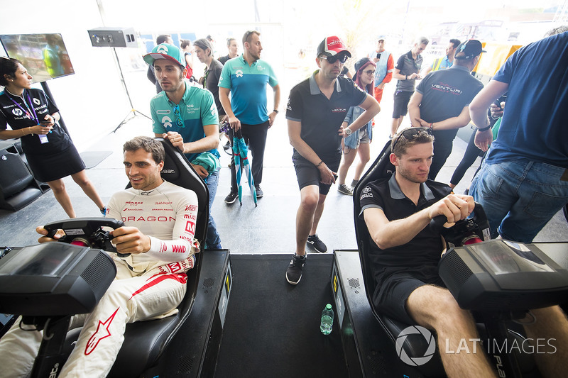 Jérôme d'Ambrosio, Dragon Racing, Luca Filippi, NIO Formula E Team, Maro Engel, Venturi Formula E Team