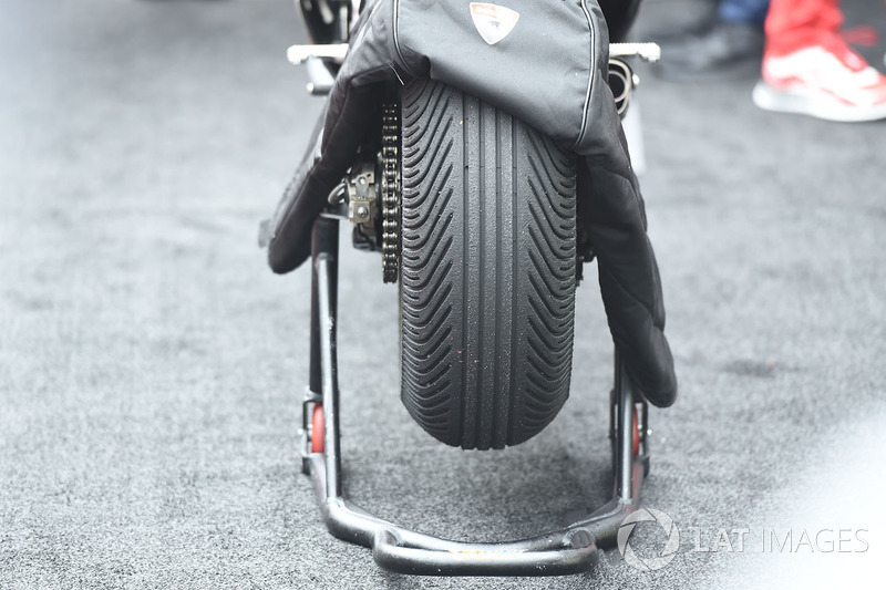 Detalle de llanta del Ganador, Andrea Dovizioso, Ducati Team