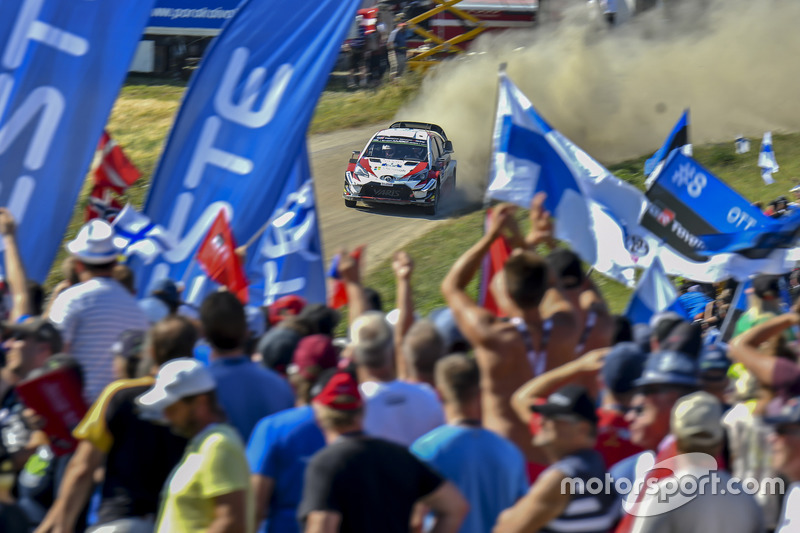 Ott Tanak, Martin Järveoja, Toyota Yaris WRC, Toyota Gazoo Racing