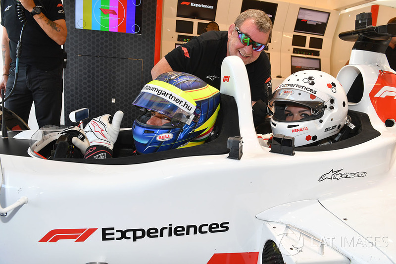 Zsolt Baumgartner, F1 Experiences 2-Seater driver and F1 Experiences 2-Seater passenger