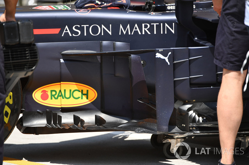 Red Bull Racing RB14 bargeboards