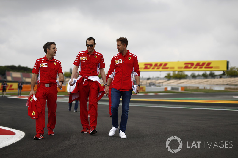 Pályabejárás - F1 2018 - Barcelona - csütörtök