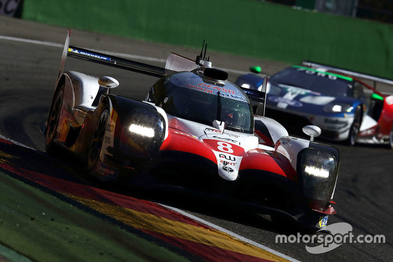 #8 Toyota Gazoo Racing Toyota TS050: Sébastien Buemi, Kazuki Nakajima, Fernando Alonso